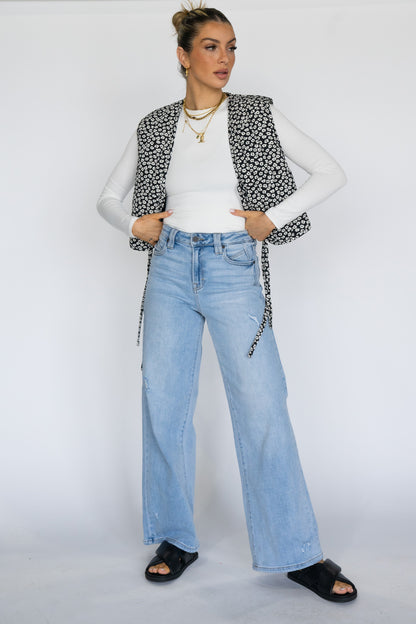 Elevated Floral Vest