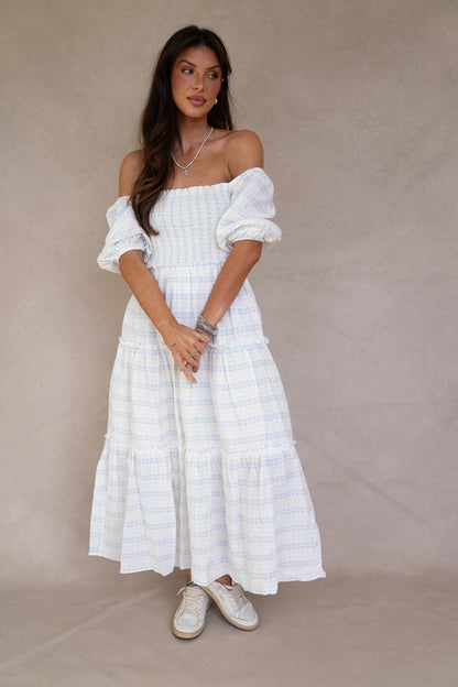 Hattie Smocked Maxi (multiple colors)
