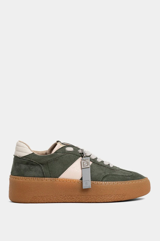 Stacey Suede Platform Sneakers