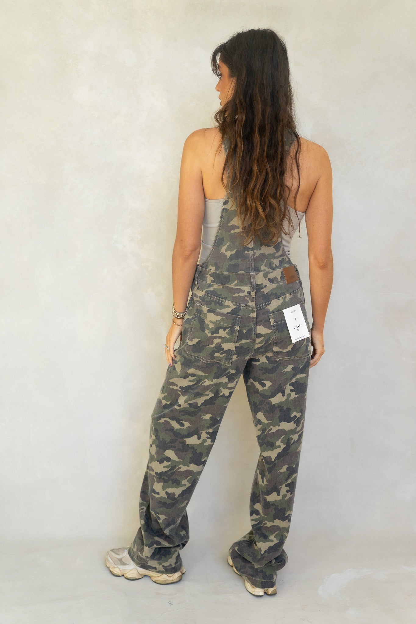 Camo Relaxed Fit Overalls