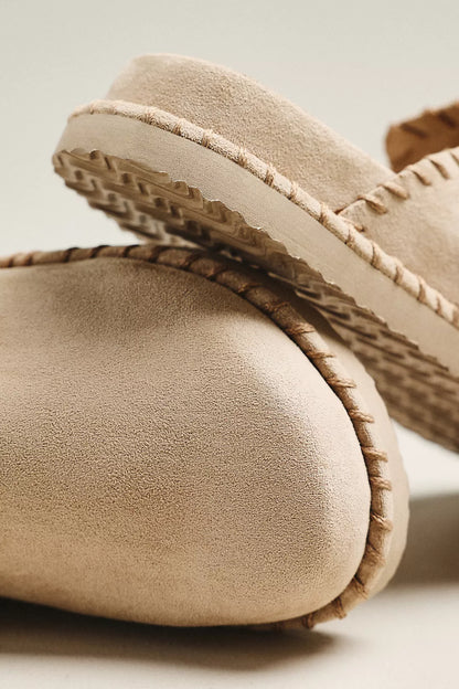 Percy Stitched Mules