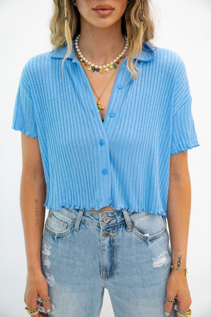 The Knit Button Up (Multiple Colors)