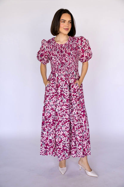 Bloomfield Smocked Midi Dress