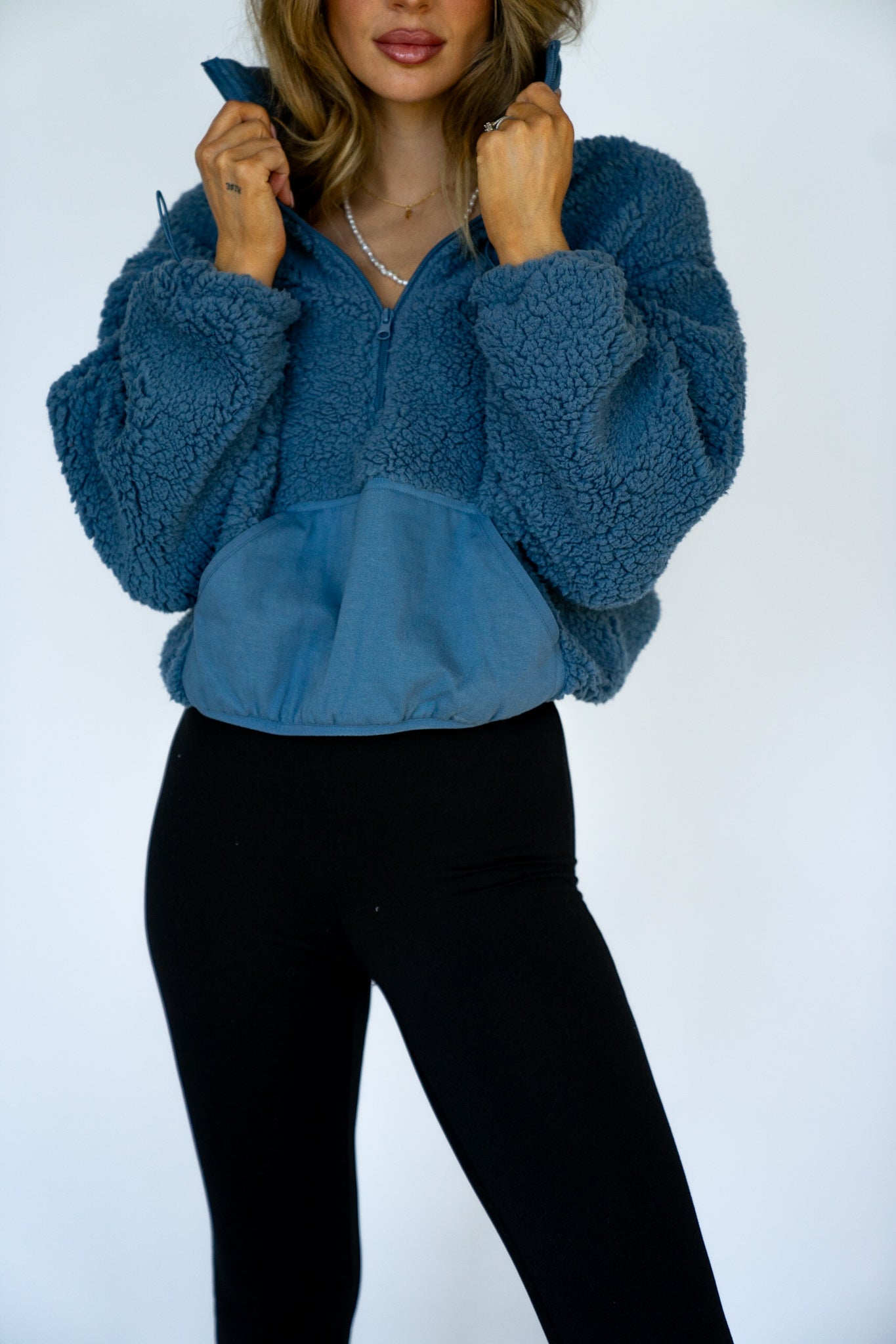 Stone Blue Pullover