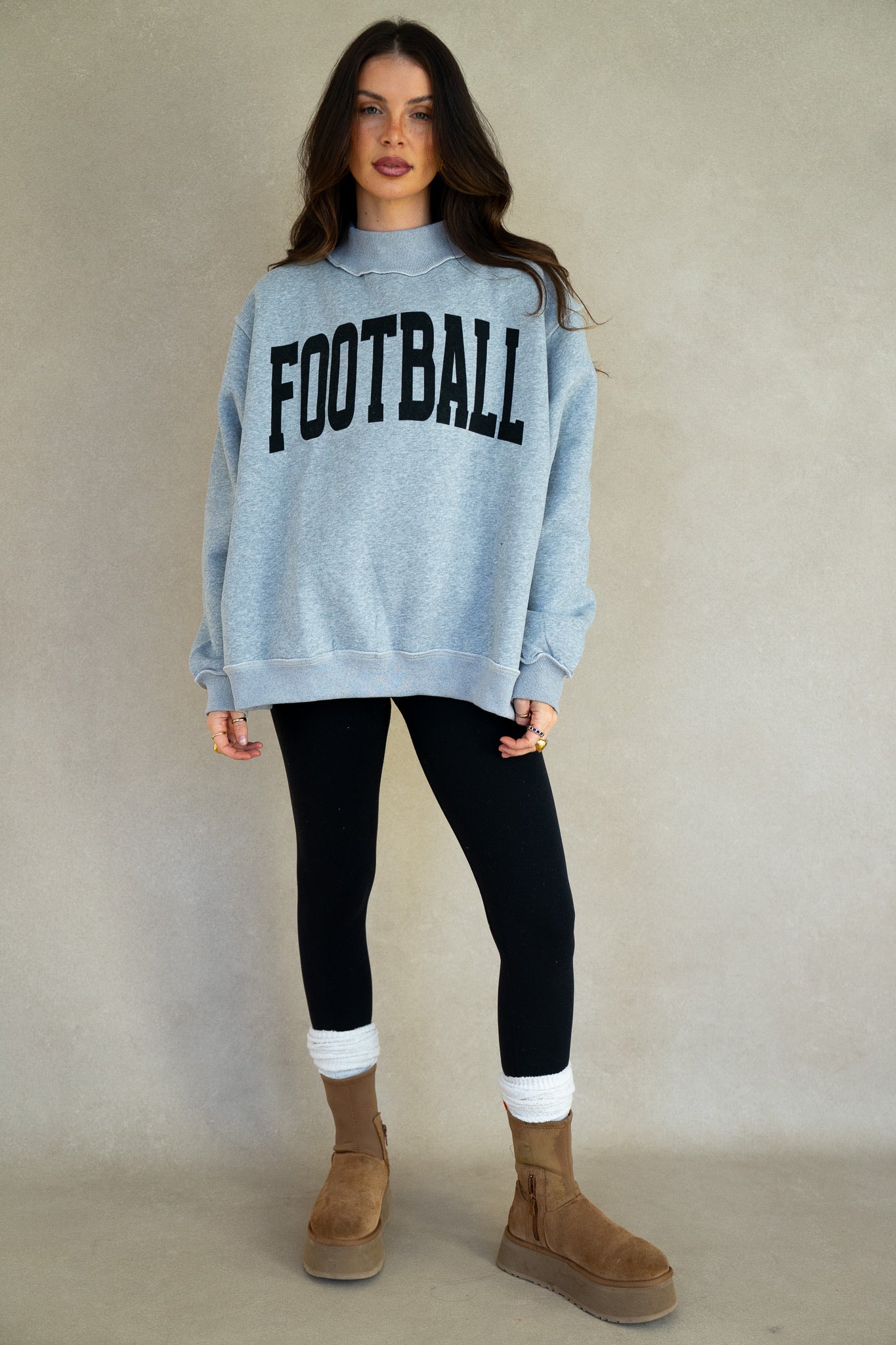 GameDay/Football Reversible Mockneck
