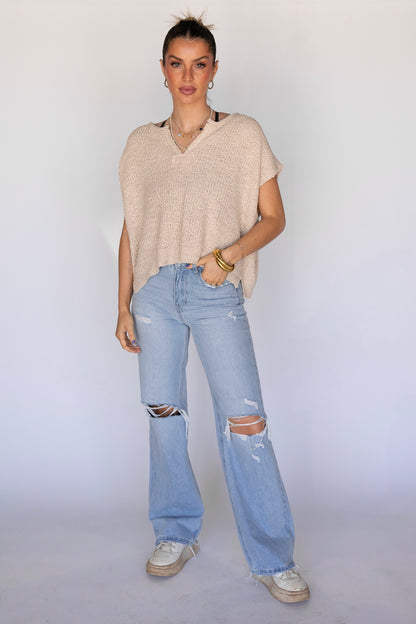Patchwork Knit Top (Multiple Colors)