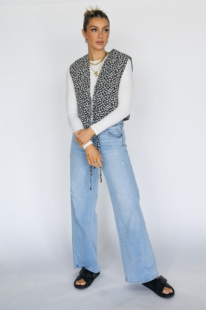 Elevated Floral Vest