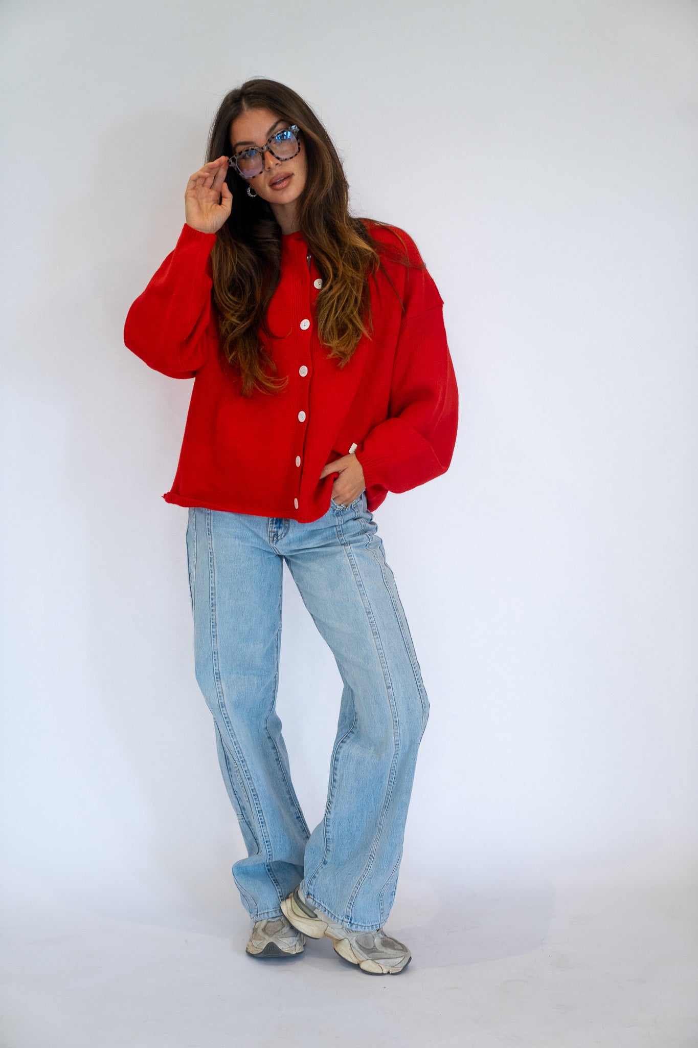 Ollie Oversized Cardi (Multiple Colors)