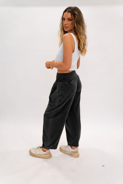 Charcoal Flow Pants
