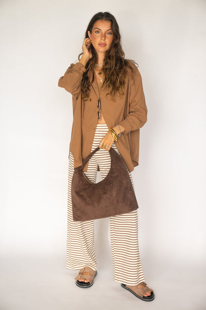 The Brown Button Down