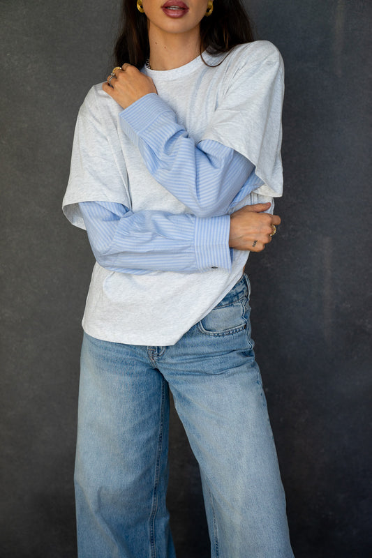 One Of The Boys Layered Tee (Multiple Colors)