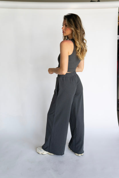 Vanessa Wide Leg Jogger (Multiple Colors)