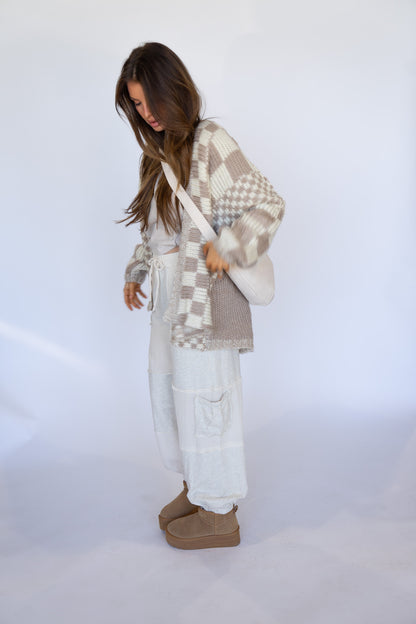 Ellie Knit Cardigan - Natural