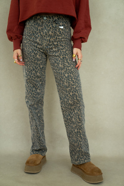 Ella Cheetah Jeans