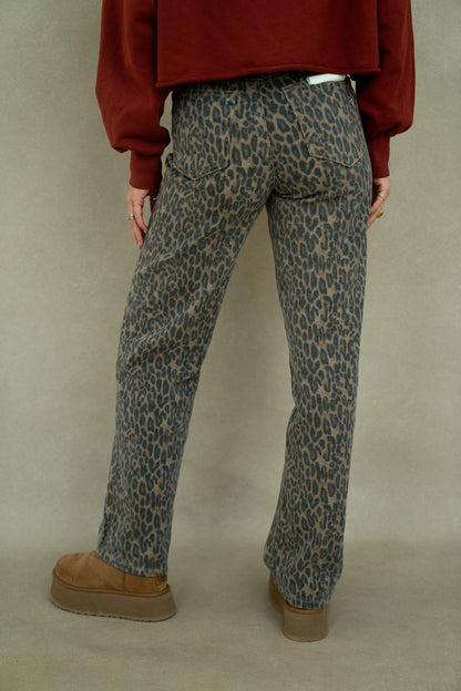 Ella Cheetah Jeans