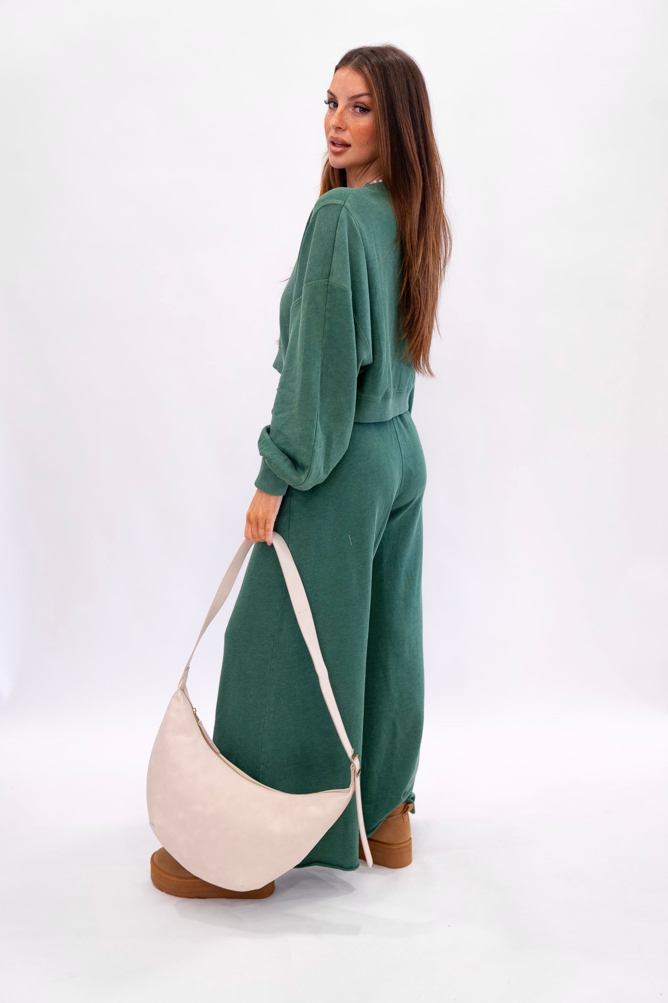 Lacey Rib Sweatshirt (Multiple Colors)