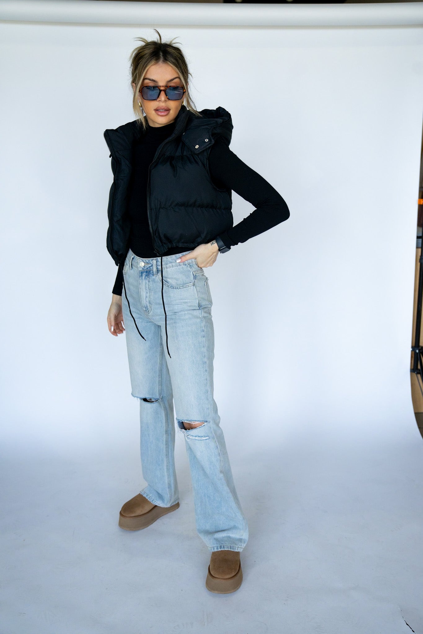 Hooded Puffer Vest