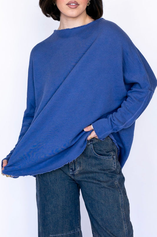 Henley Raw Edge Longsleeve