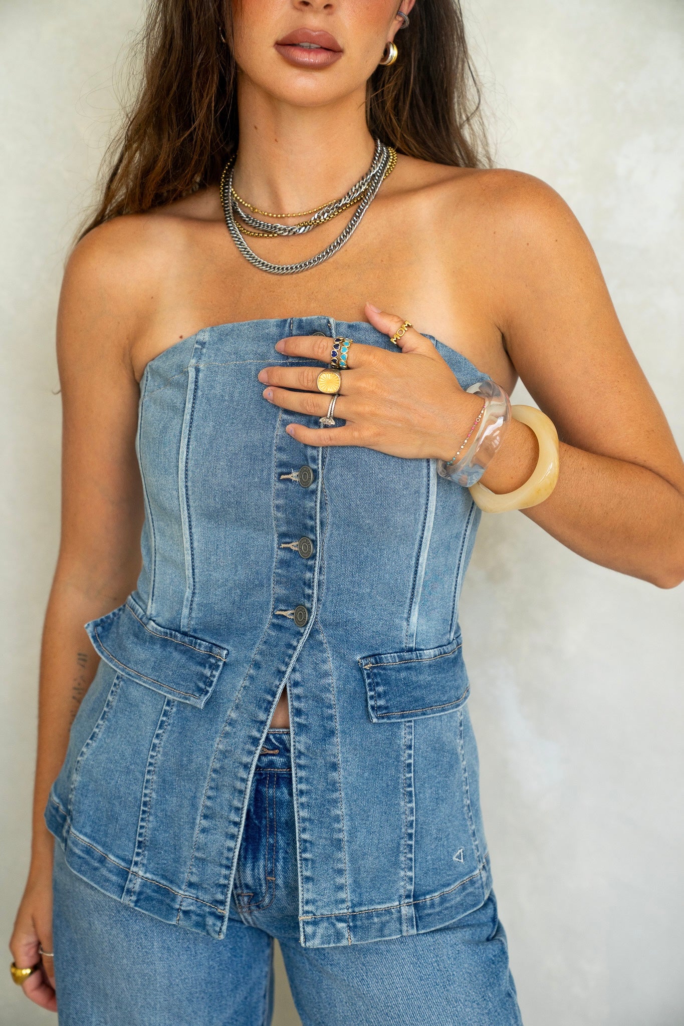 Medium Wash Corset