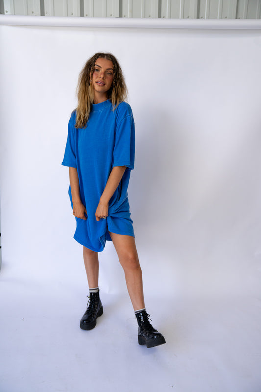 Euro High Neck Dress