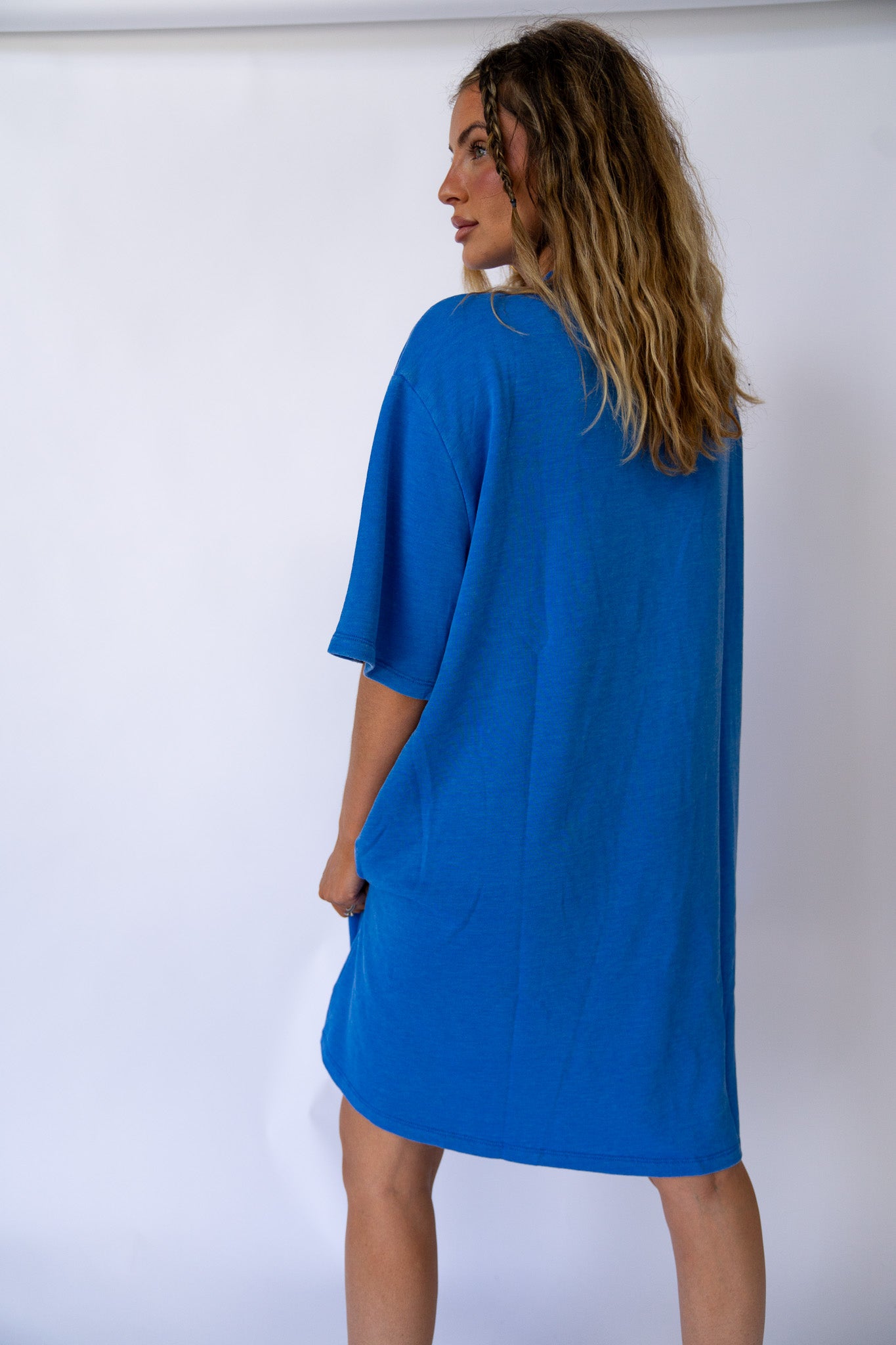 Euro High Neck Dress