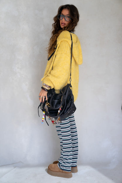 Honey Bear Knit Hoodie