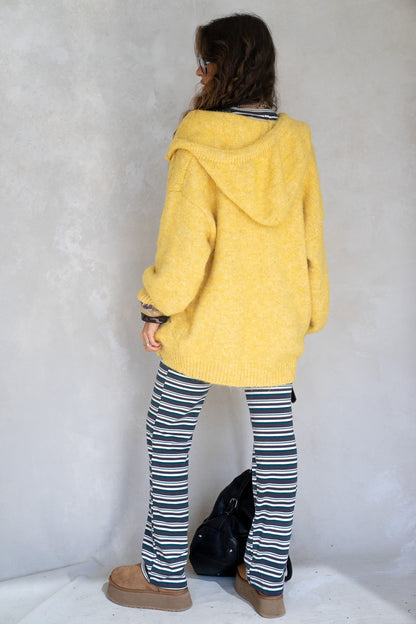 Honey Bear Knit Hoodie