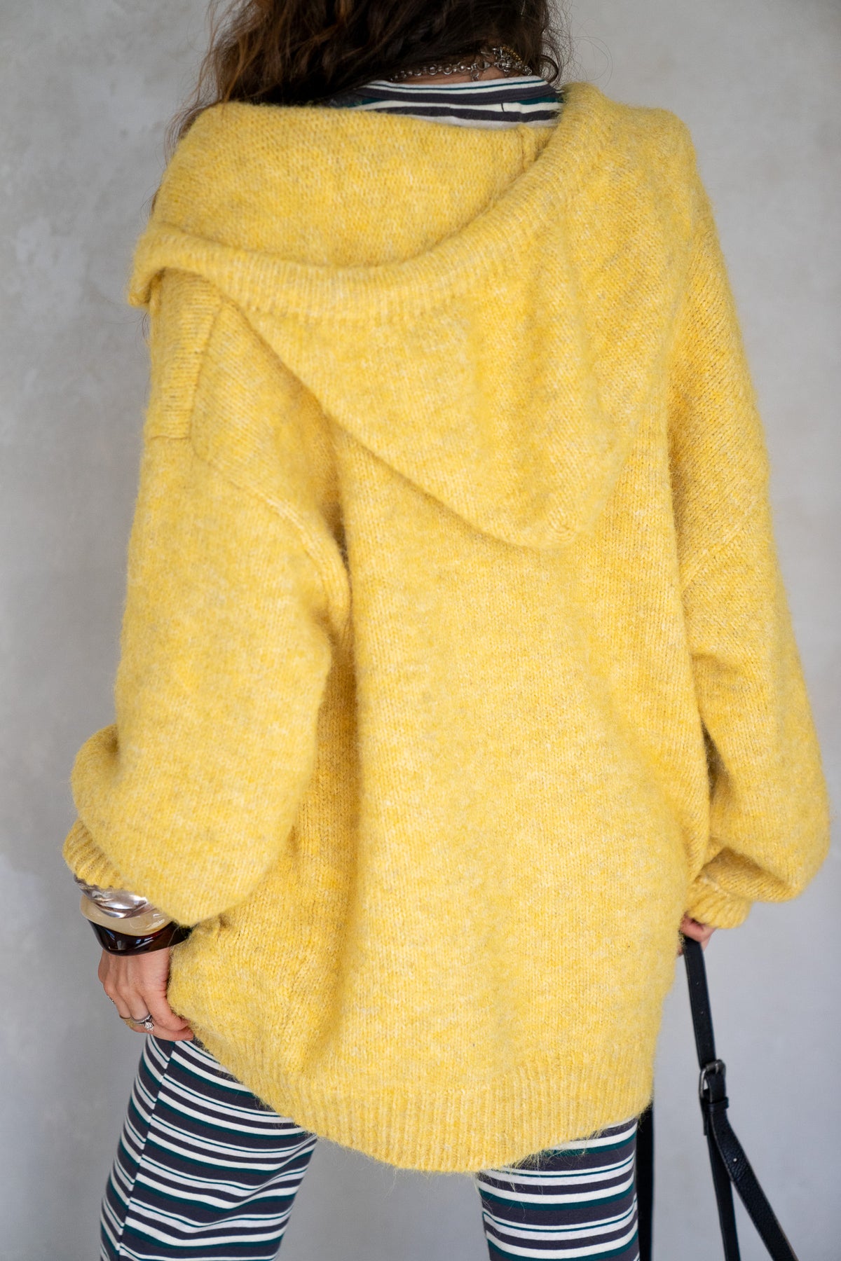 Honey Bear Knit Hoodie