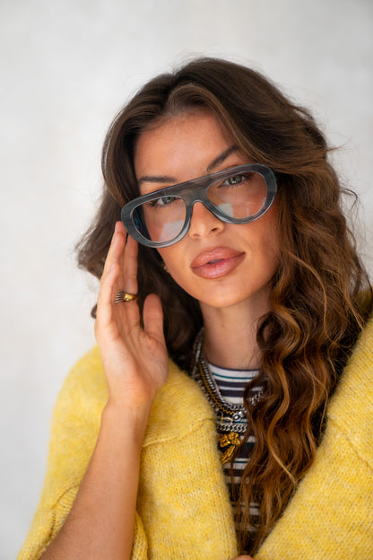 Jetsetter Emerald Blue Light Glasses