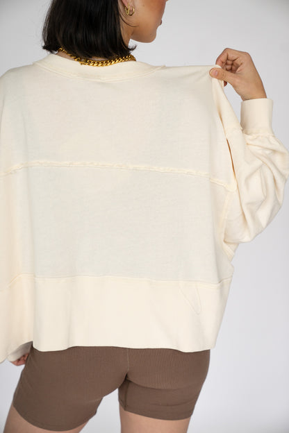 Cloud Cropped Pullover