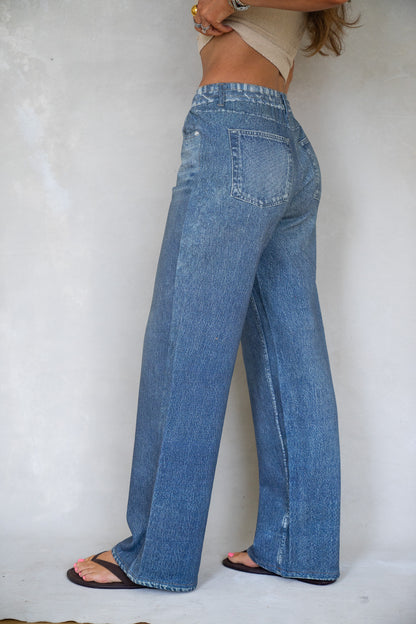 Drawstring Monday Denim