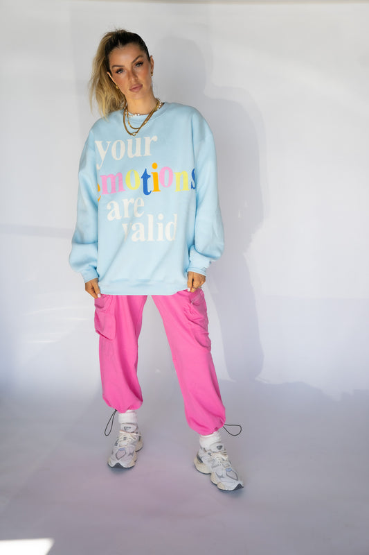 Your Emotions Are Valid Crewneck