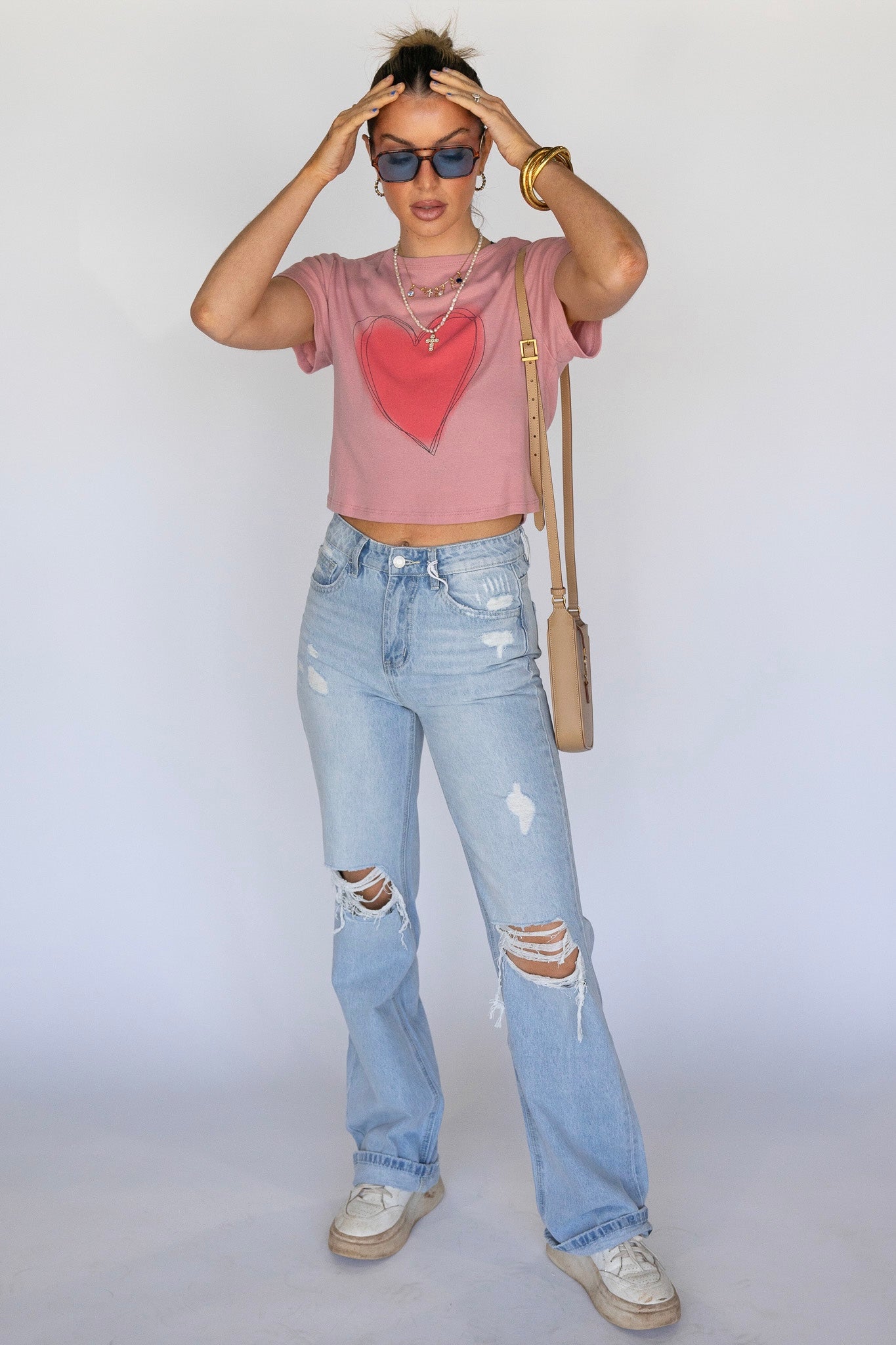 Love Heart Baby Tee