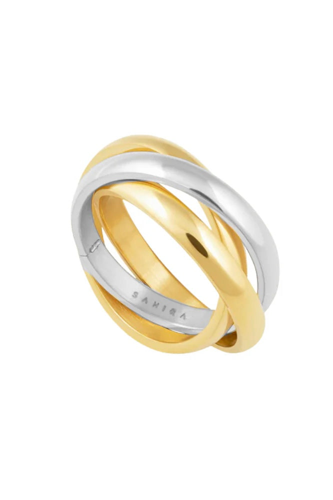 Golden Girl Two Tone Ring