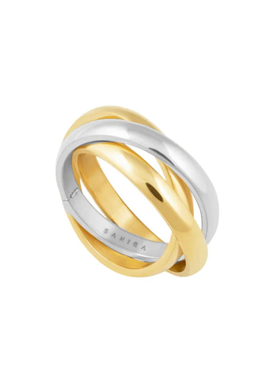 Golden Girl Two Tone Ring