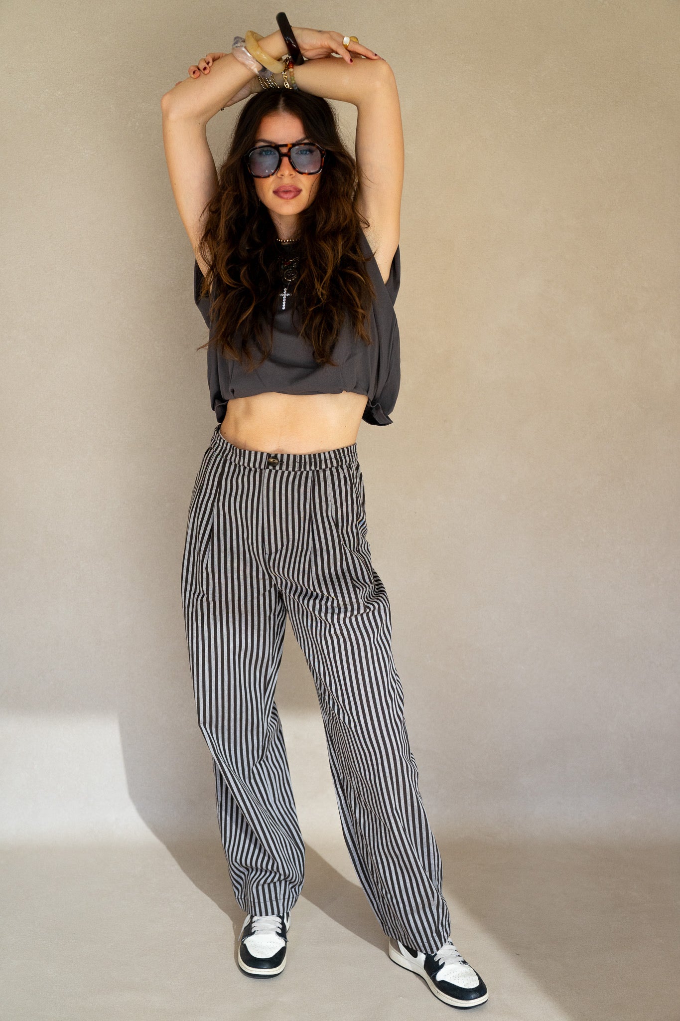 Serene Striped Pants