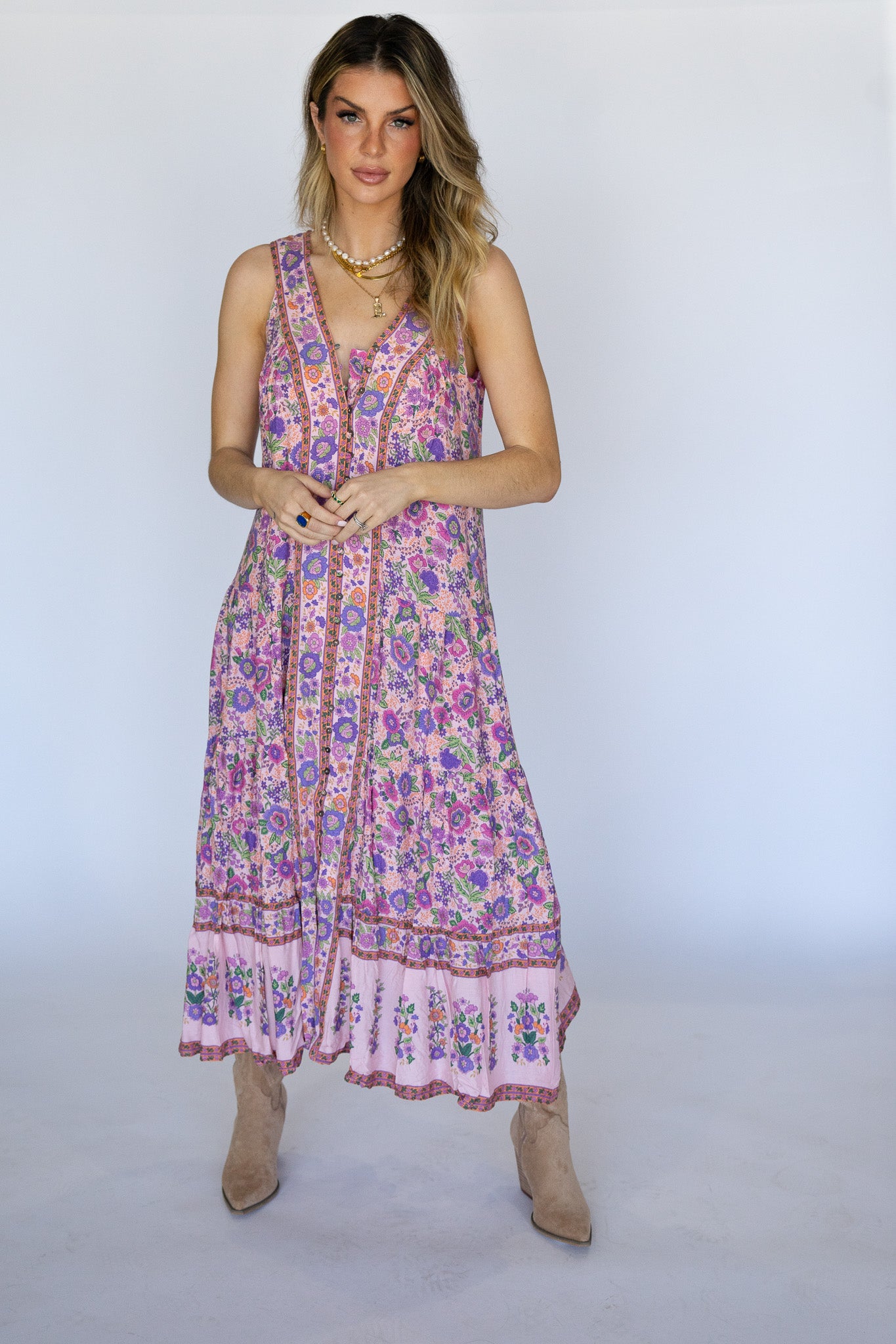 Button Down Maxi