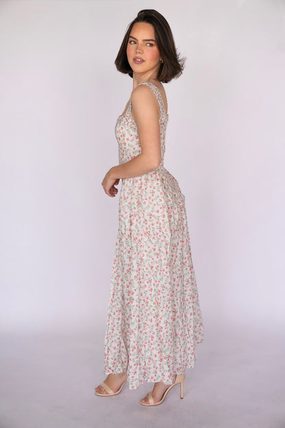 Garden Muse Corset Midi