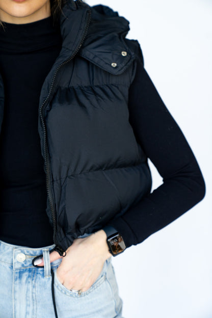 Hooded Puffer Vest