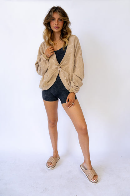 Twist Top Sweater (Multiple Colors)