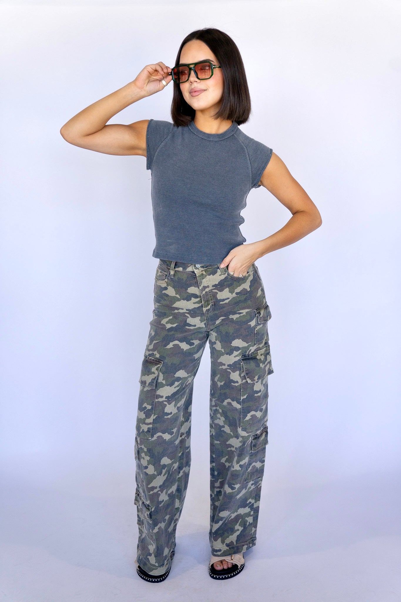 Denver Ribbed Top (Multiple Colors)
