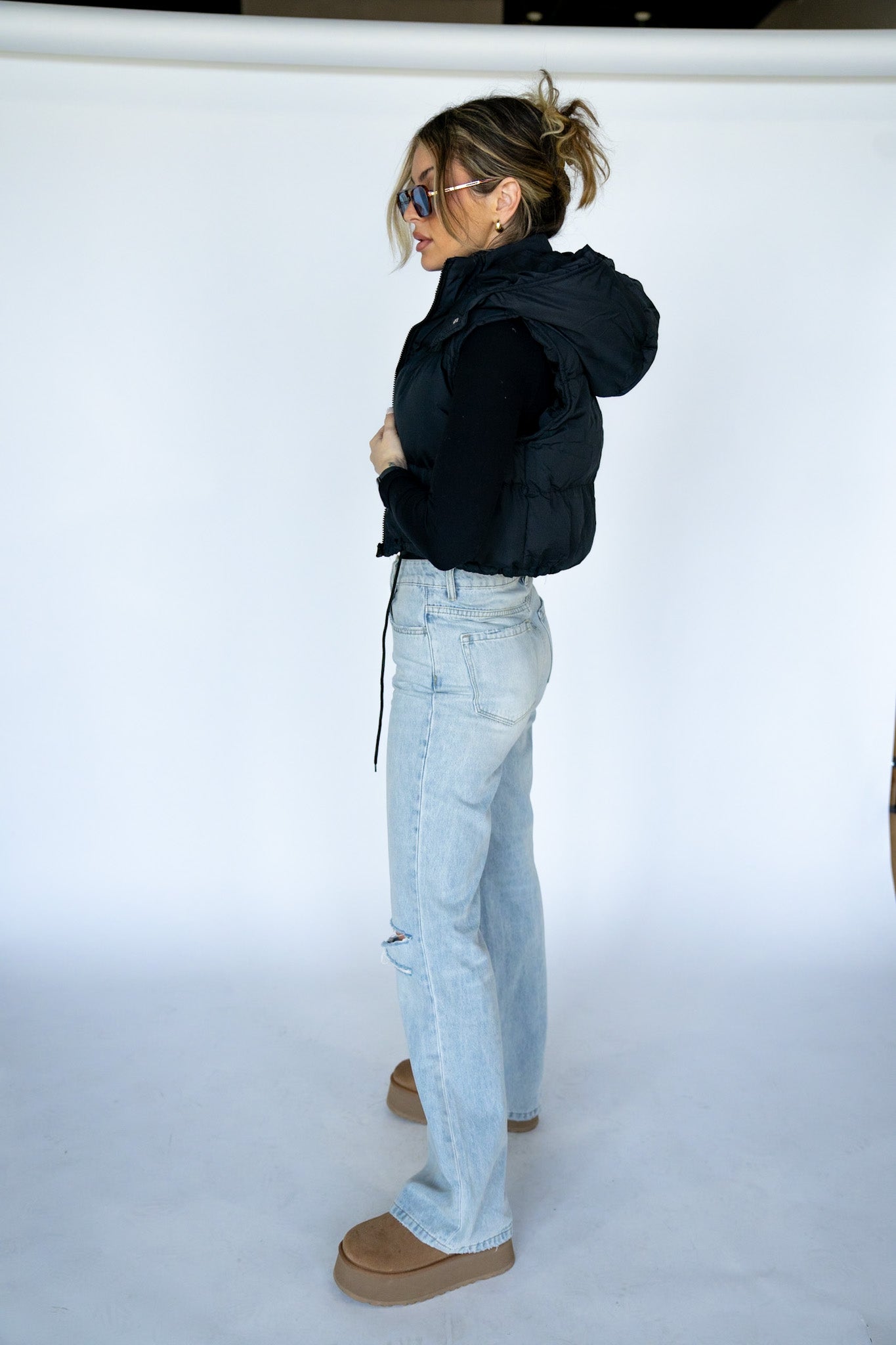 Hooded Puffer Vest