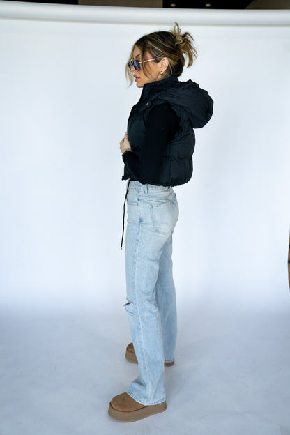 Hooded Puffer Vest