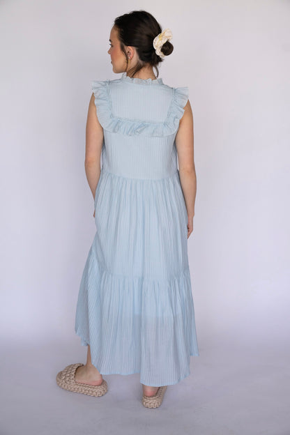 Spring Ruffle Maxi (Multiple Colors)