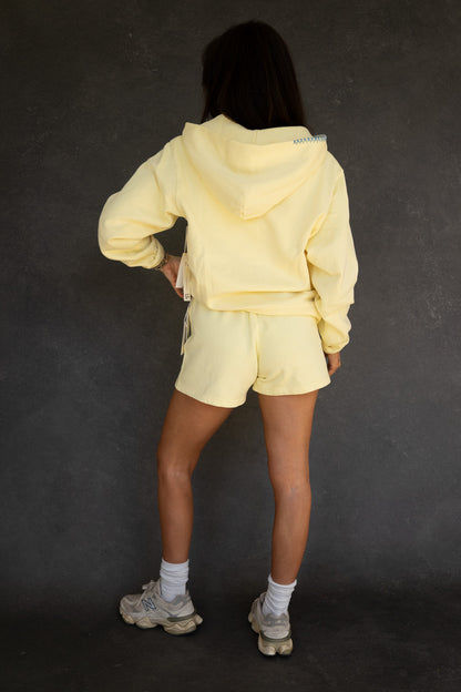 Essential Lemon Cotton Zip-up