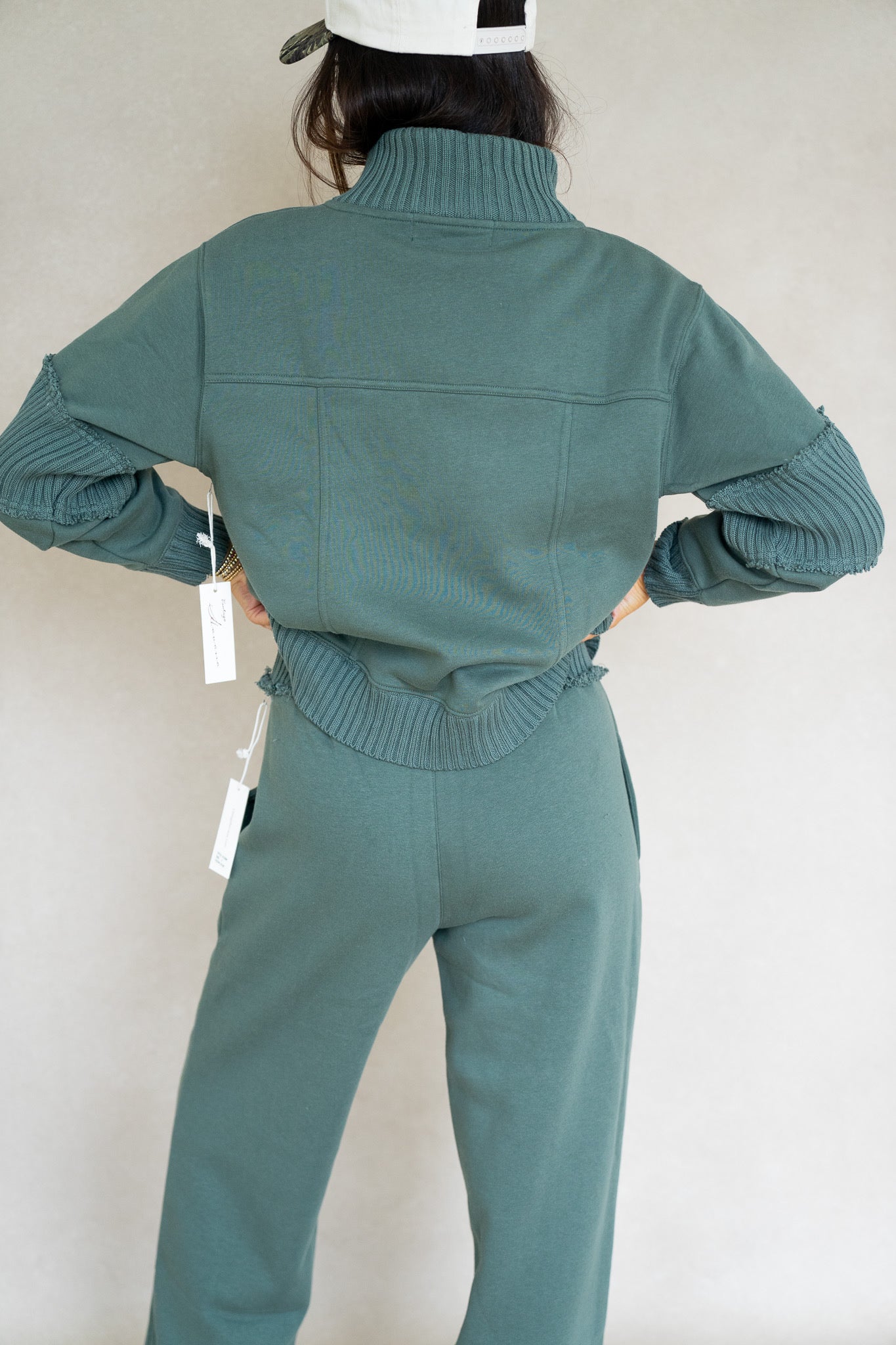 Olive Fleece Set