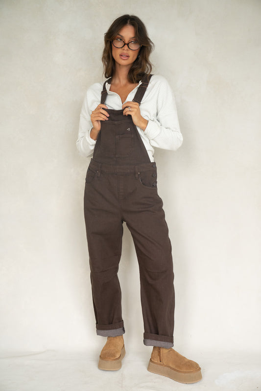 Teddy Barrel Overalls