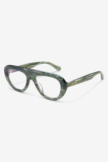 Jetsetter Emerald Blue Light Glasses