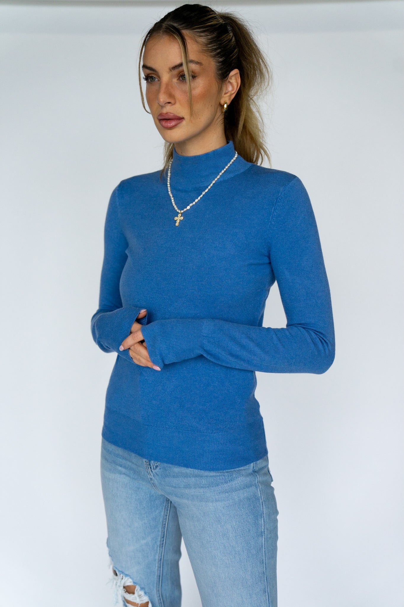 The Staple Mock Neck (Multiple Colors)