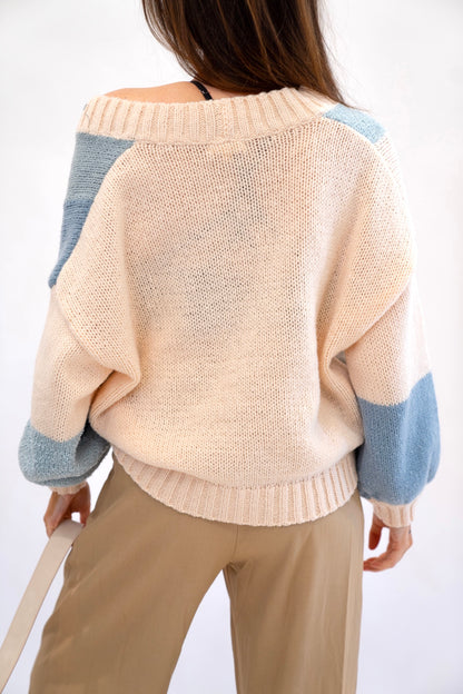 Colorblock Cardigan